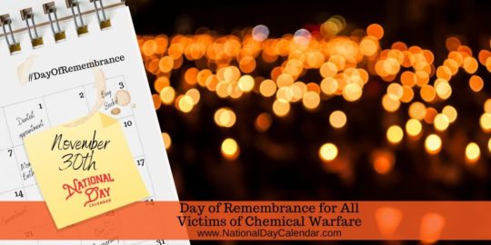 Day of Remembrance for all Victims of Chemical Warfare (OPCW C-20/DEC.10)